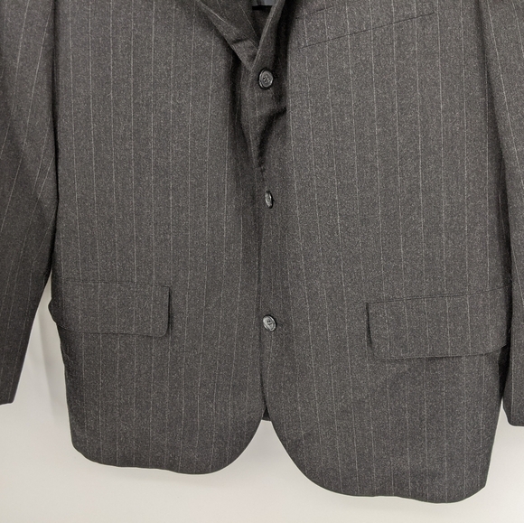 VTG Brooks Brothers Golden Fleece Sport Coat Suit Jacket All Wool Pinstripe - Picture 7 of 14
